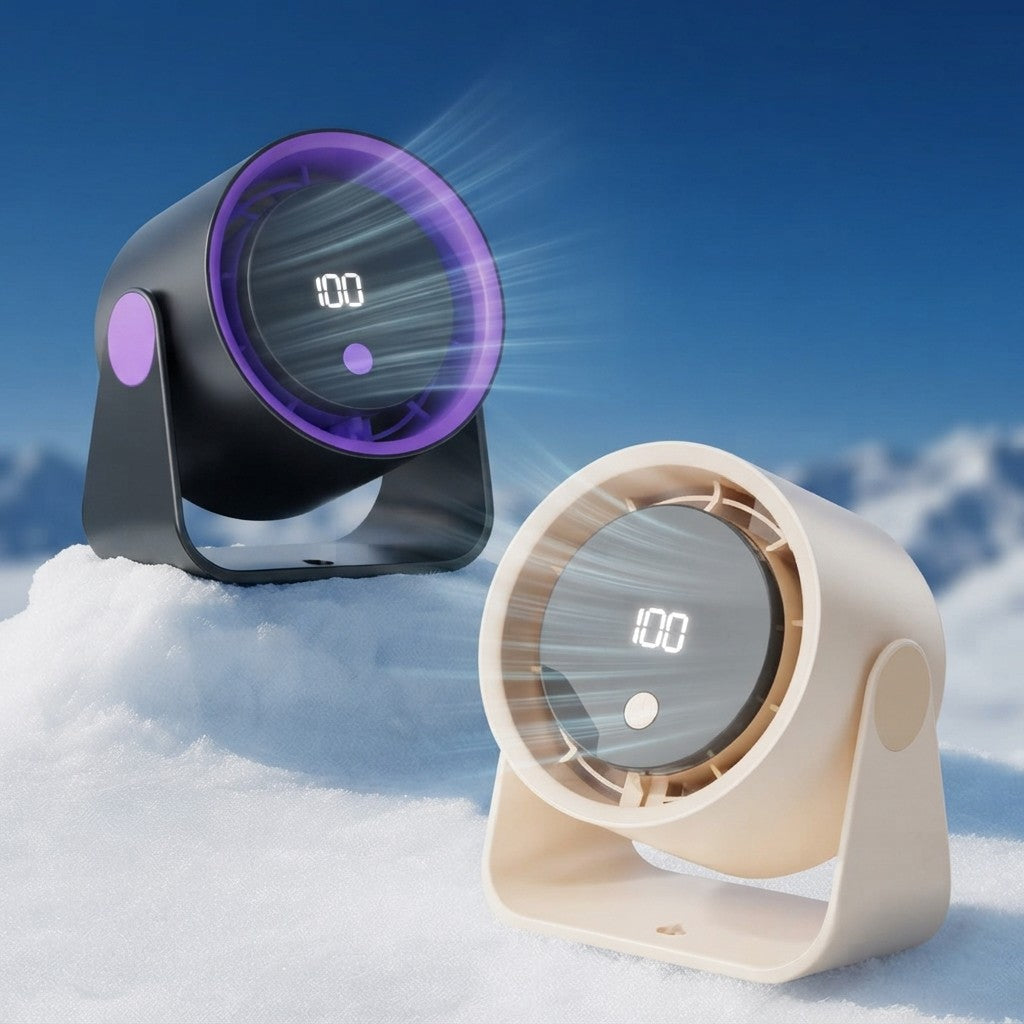 Compact USB Desk Fan